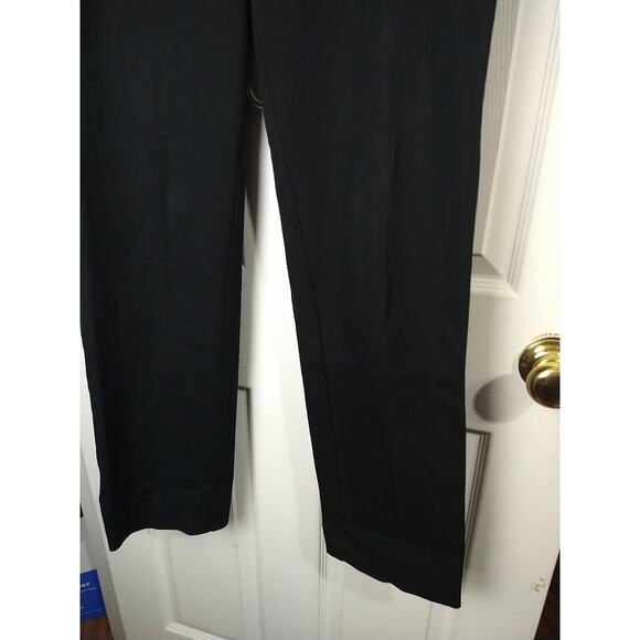 Talbots Woman 6 Trousers Black Signature Slim Straight Pocket Pants - Picture 3 of 12